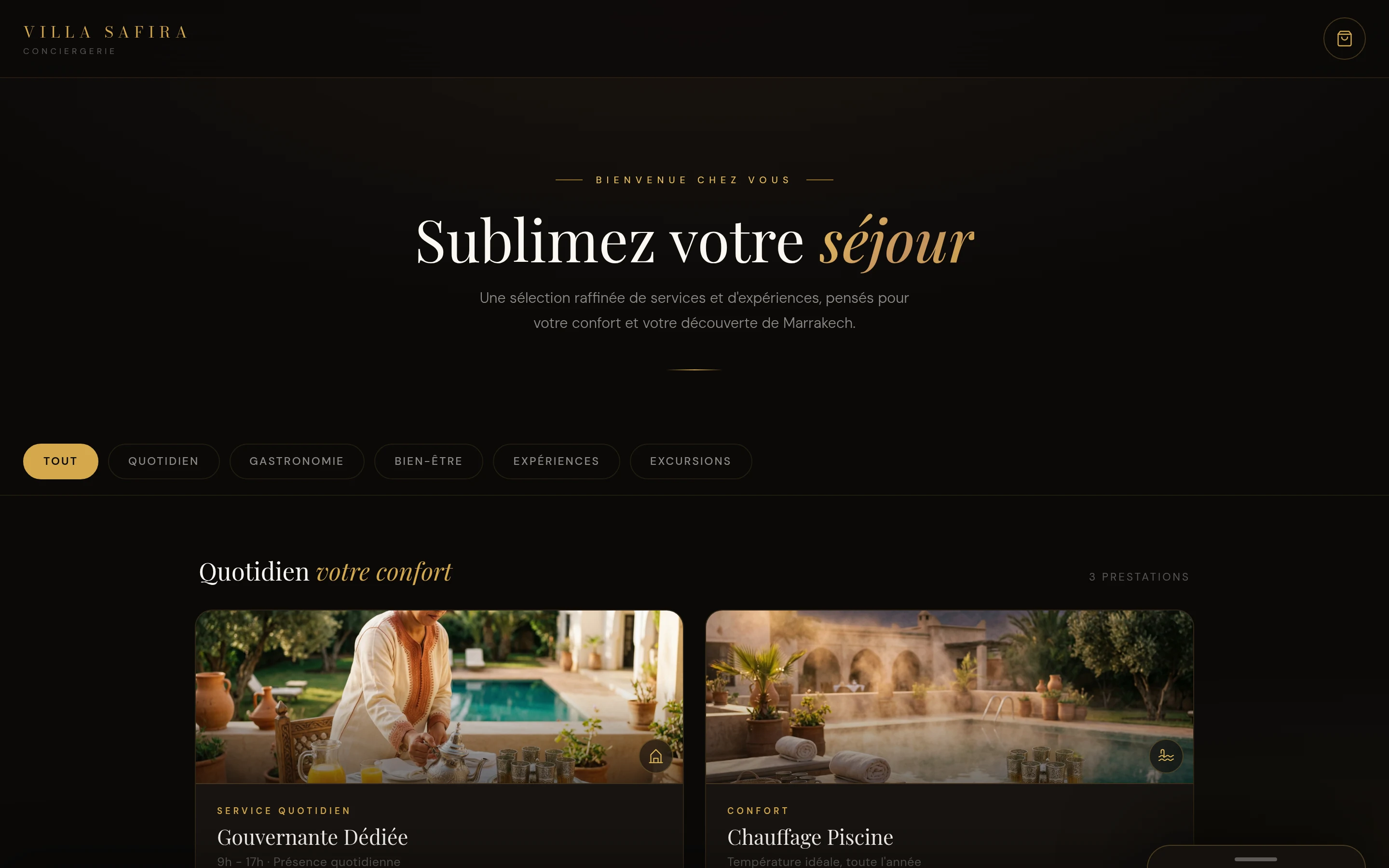 Conciergerie QR code